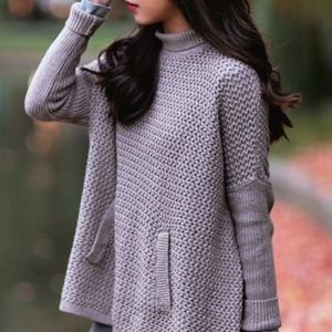 Loft Poncho Sweater